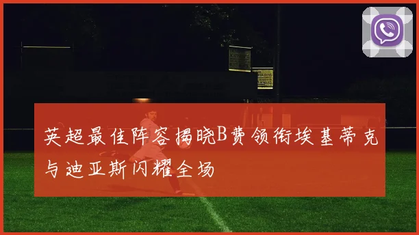 英超最佳阵容揭晓B费领衔埃基蒂克与迪亚斯闪耀全场